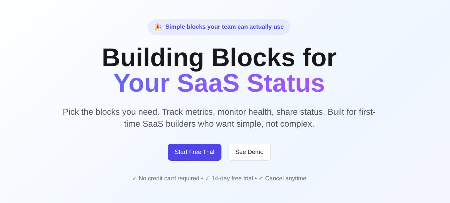 Status Blocks